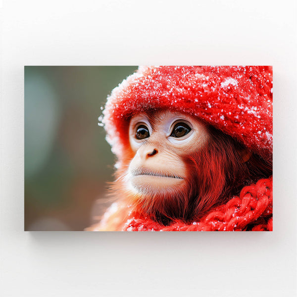 Cute Monkey Wall Art
