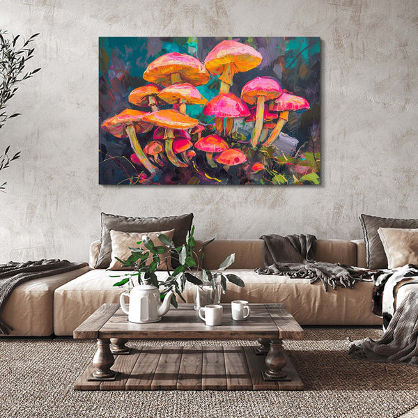 Cute Mushroom Art | MusaArtGallery™