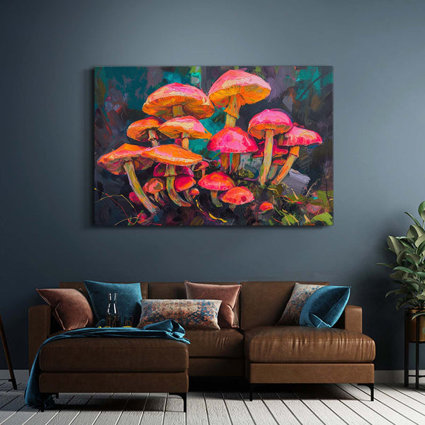 Cute Mushroom Art | MusaArtGallery™