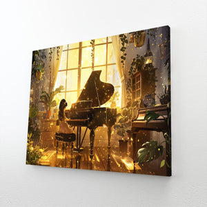 Cute Piano Art  | MusaArtGallery™