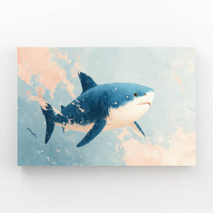 Cute Shark Wall Art