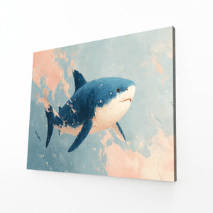 Cute Shark Wall Art