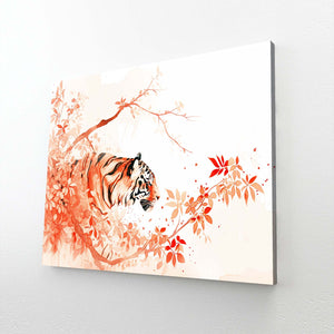 Cute Tiger Art Wall | MusaArtGallery™