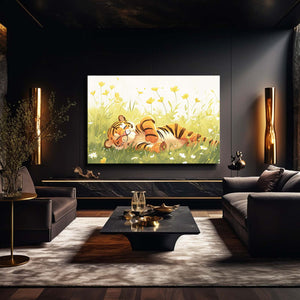 Cute Wall Art Tiger | MusaArtGallery™