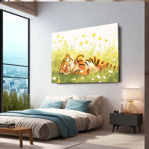 Cute Wall Art Tiger | MusaArtGallery™
