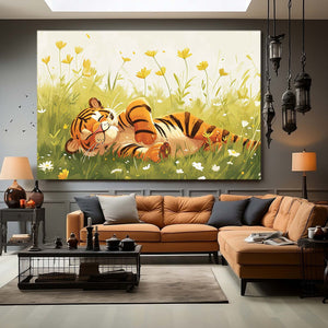 Cute Wall Art Tiger | MusaArtGallery™