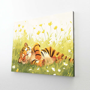 Cute Wall Art Tiger | MusaArtGallery™