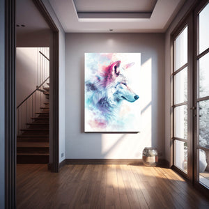 Cute Wolf Art | MusaArtGallery™