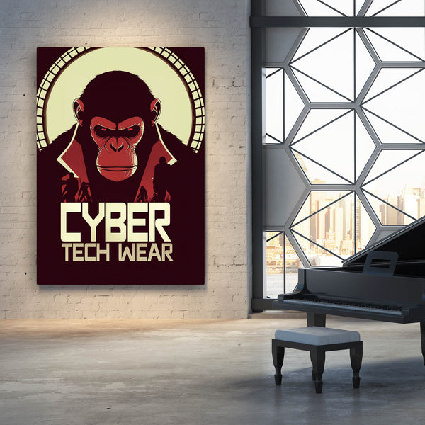 Cyber Ape Cyberpunk Art | MusaArtGallery™