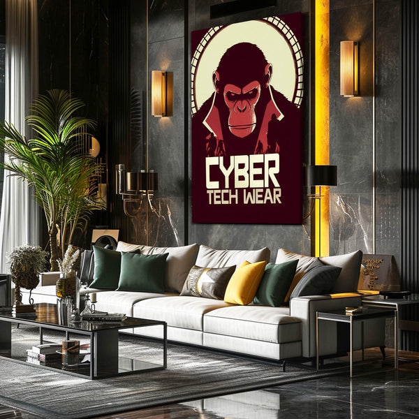 Cyber Ape Cyberpunk Art | MusaArtGallery™