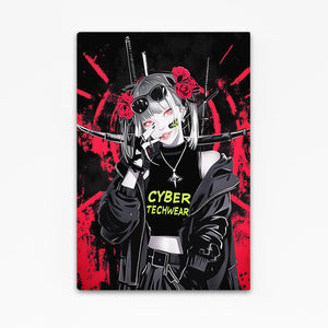 Cyber Assassin Cyberpunk Art | MusaArtGallery™