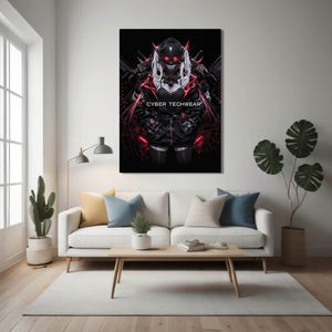 Cyber Beast Cyberpunk Art | MusaArtGallery™