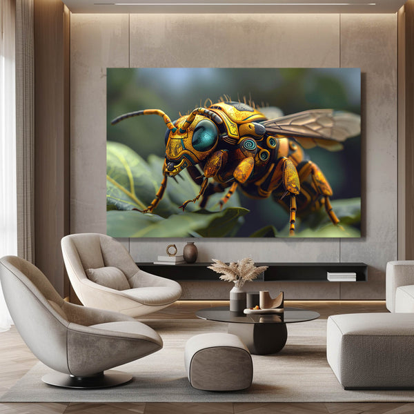 Cyber Bee Bee Art | MusaArtGallery™