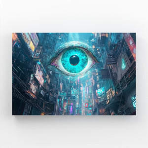 Cyber Eye Cyberpunk Art | MusaArtGallery™