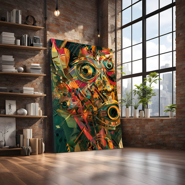 Cyber Fusion Mexican Wall Art | MusaArtGallery™