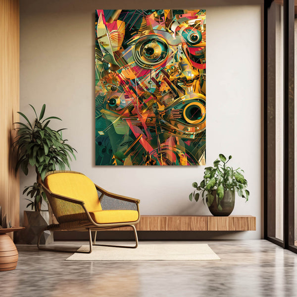 Cyber Fusion Mexican Wall Art | MusaArtGallery™