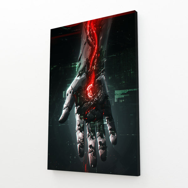 Cyber Hand Cyberpunk Art | MusaArtGallery™