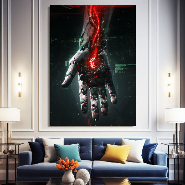 Cyber Hand Cyberpunk Art | MusaArtGallery™