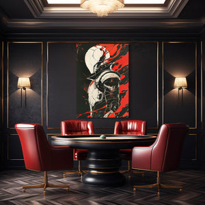 Cyber Knight Cyberpunk Art | MusaArtGallery™