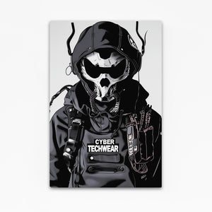 Cyber Mask Techwear Cyberpunk Art | MusaArtGallery™