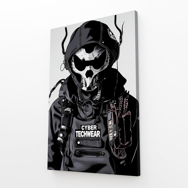 Cyber Mask Techwear Cyberpunk Art | MusaArtGallery™