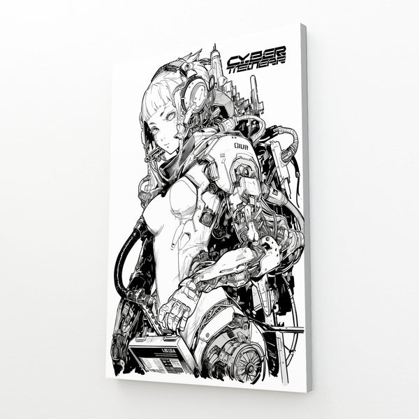 Cyber Mech Cyberpunk Art | MusaArtGallery™