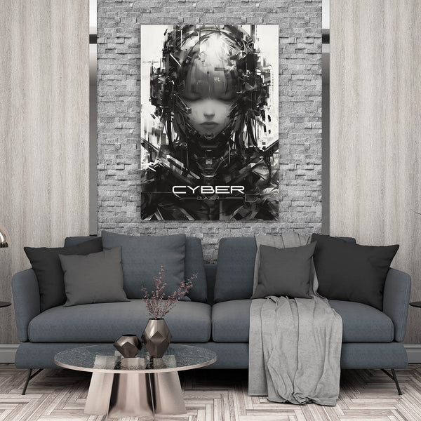 Cyber Phantom Cyberpunk Art | MusaArtGallery™