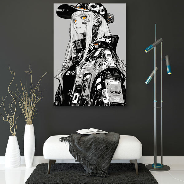 Cyber Rebel Cyberpunk Art | MusaArtGallery™