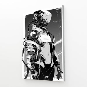 Cyber Ronin Cyberpunk Art | MusaArtGallery™