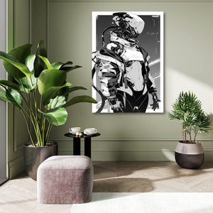 Cyber Ronin Cyberpunk Art | MusaArtGallery™