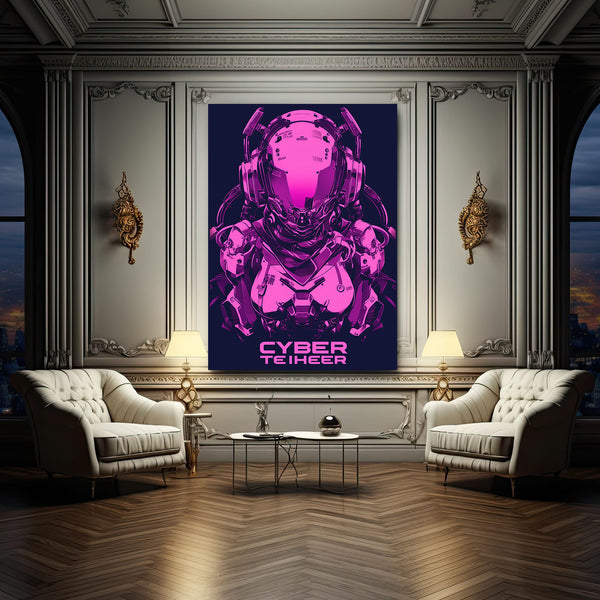 Cyber Sentinels Cyberpunk Art | MusaArtGallery™