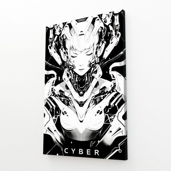 Cyber Serenity Cyberpunk Art | MusaArtGallery™