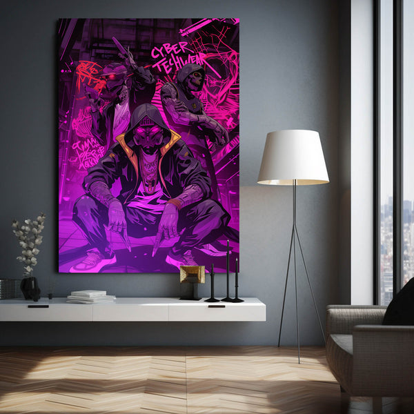 Cyber Squad Cyberpunk Art | MusaArtGallery™