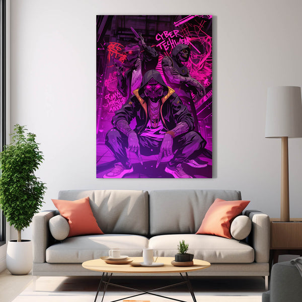 Cyber Squad Cyberpunk Art | MusaArtGallery™