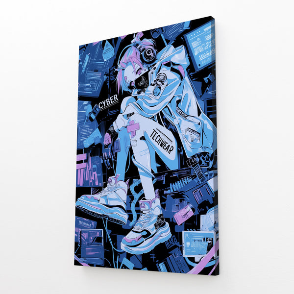 Cyber Streetwear Cyberpunk Art | MusaArtGallery™