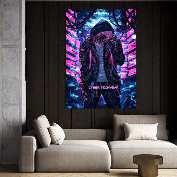 Cyber Techwear Cyberpunk Art | MusaArtGallery™