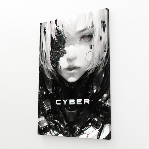 Cyber Visage Cyberpunk Art | MusaArtGallery™