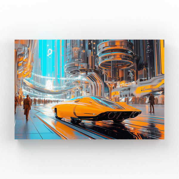 Cyberpunk Art Futuristic City | MusaArtGallery™