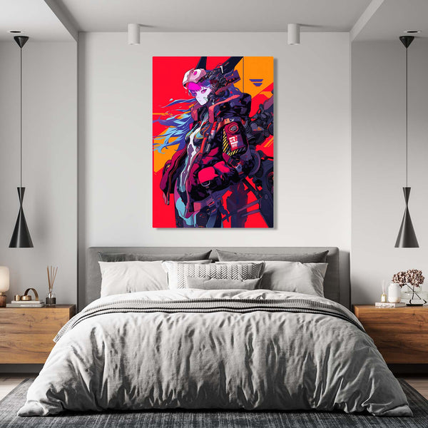 Cyberpunk Art Guardian | MusaArtGallery™