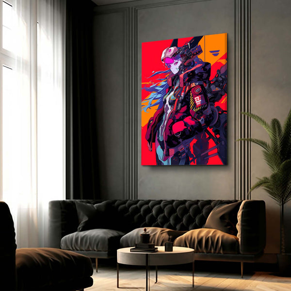 Cyberpunk Art Guardian | MusaArtGallery™