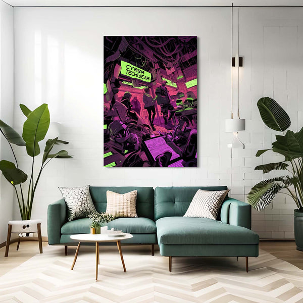 Cyberpunk Art Marketplace | MusaArtGallery™