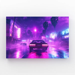 Cyberpunk Art Neon Drive | MusaArtGallery™