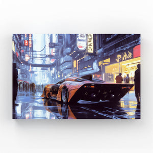 Cyberpunk Art Neon Streets | MusaArtGallery™