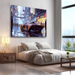 Cyberpunk Art Neon Streets | MusaArtGallery™