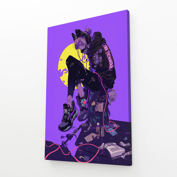 Cyberpunk Art Rebel | MusaArtGallery™