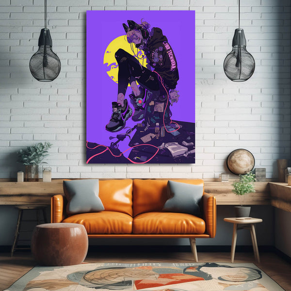 Cyberpunk Art Rebel | MusaArtGallery™