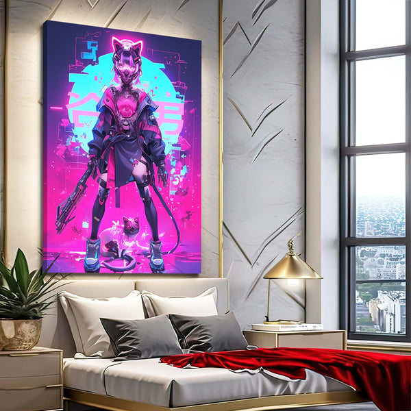 Cyberpunk Art Samurai | MusaArtGallery™