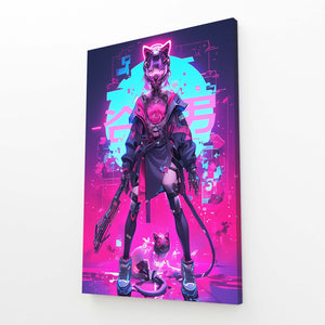 Cyberpunk Art Samurai | MusaArtGallery™