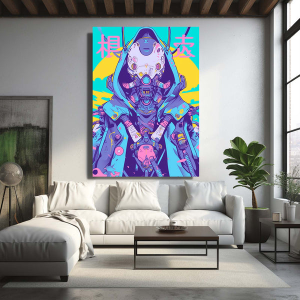 Cyberpunk Art Sentinel | MusaArtGallery™