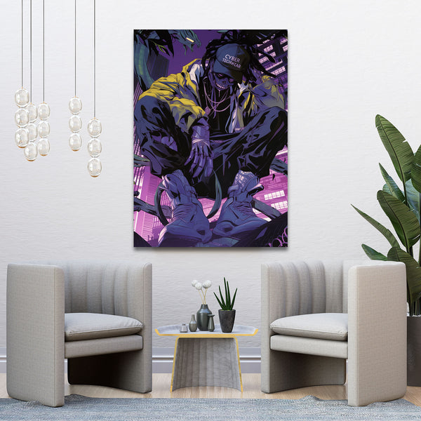 Cyberpunk Art Shadow Warrior | MusaArtGallery™